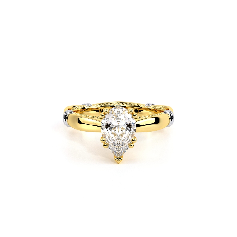18K Yellow Gold PARISIAN-120PEAR Ring