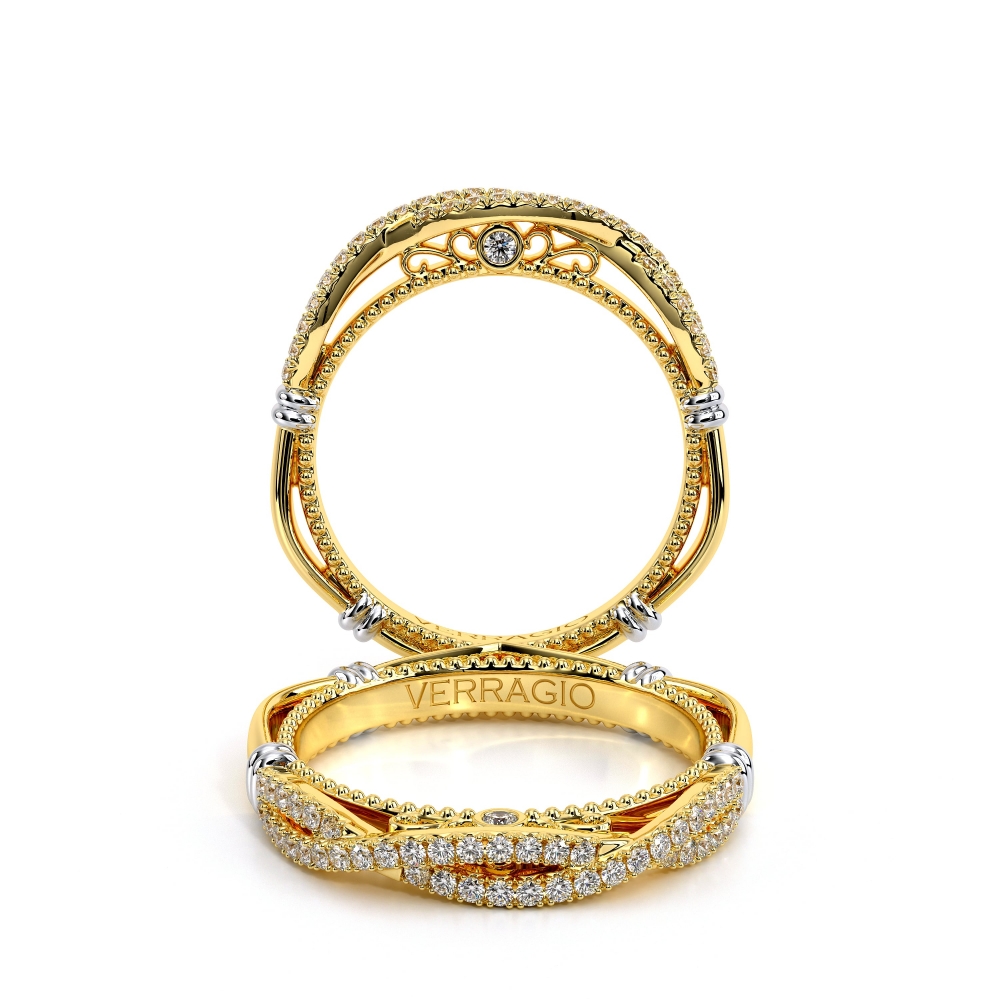 18K Yellow Gold PARISIAN-129W Band