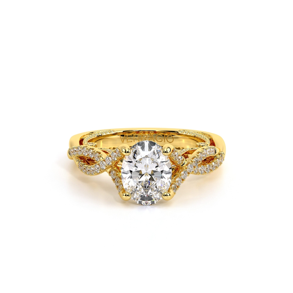 18K Yellow Gold INSIGNIA-7060OV Ring