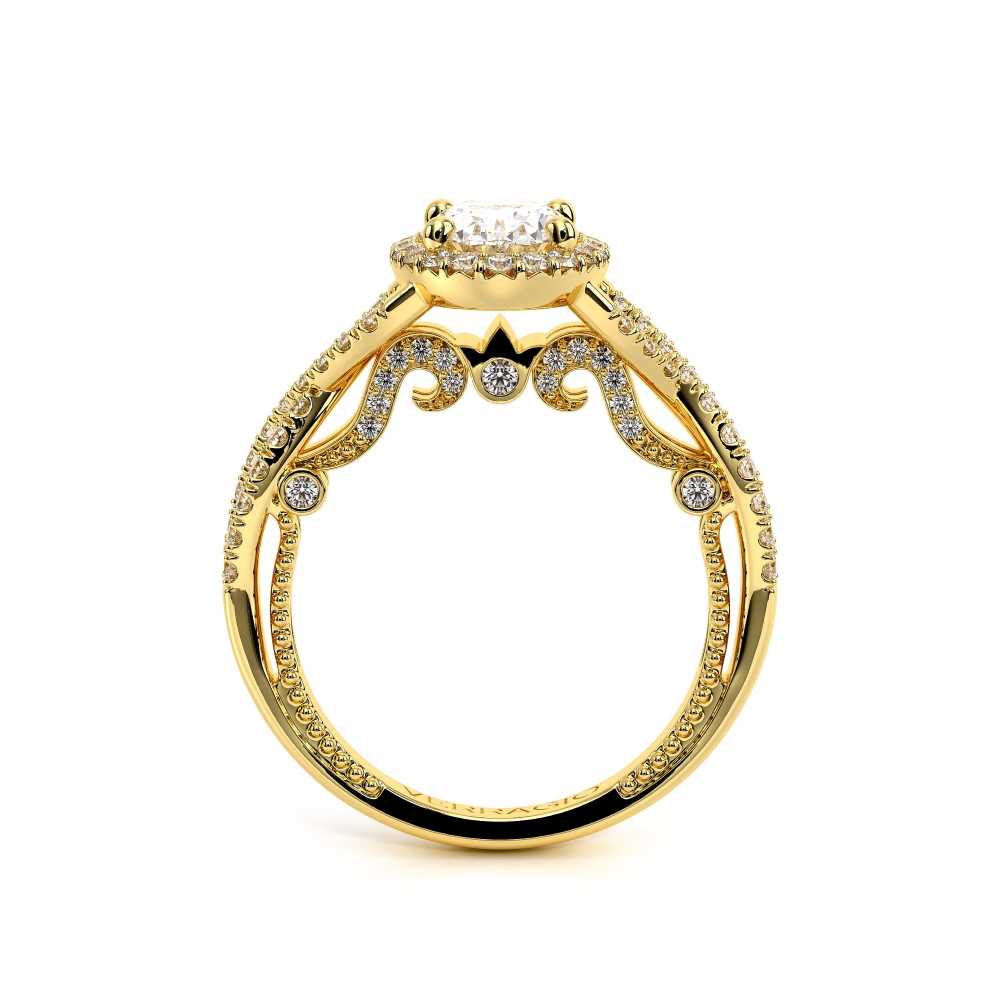 18K Yellow Gold INSIGNIA-7070OV Ring