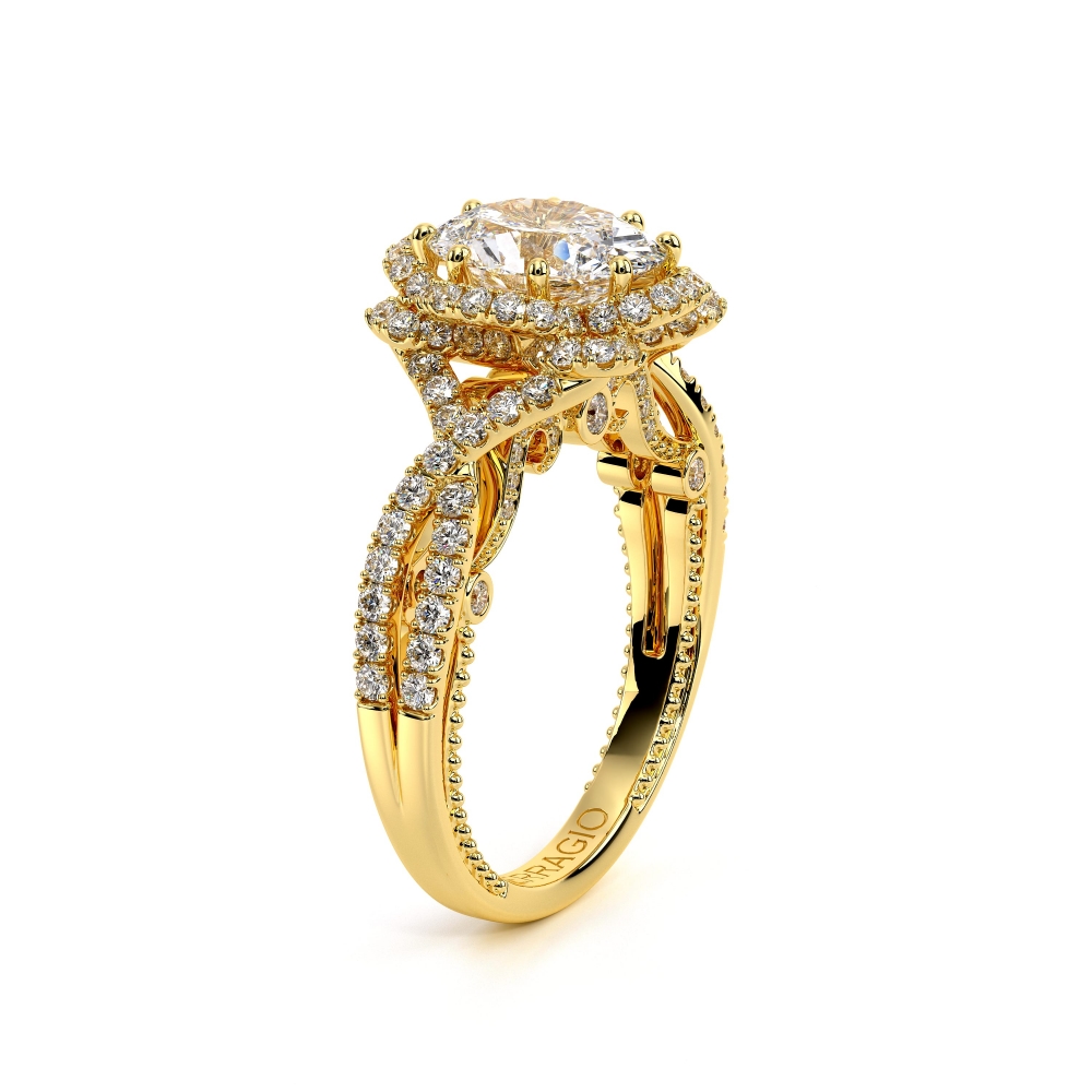 18K Yellow Gold INSIGNIA-7087OV Ring