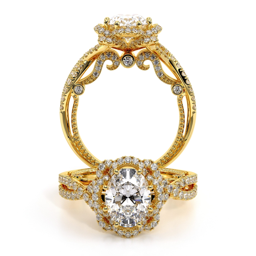 18K Yellow Gold INSIGNIA-7087OV Ring