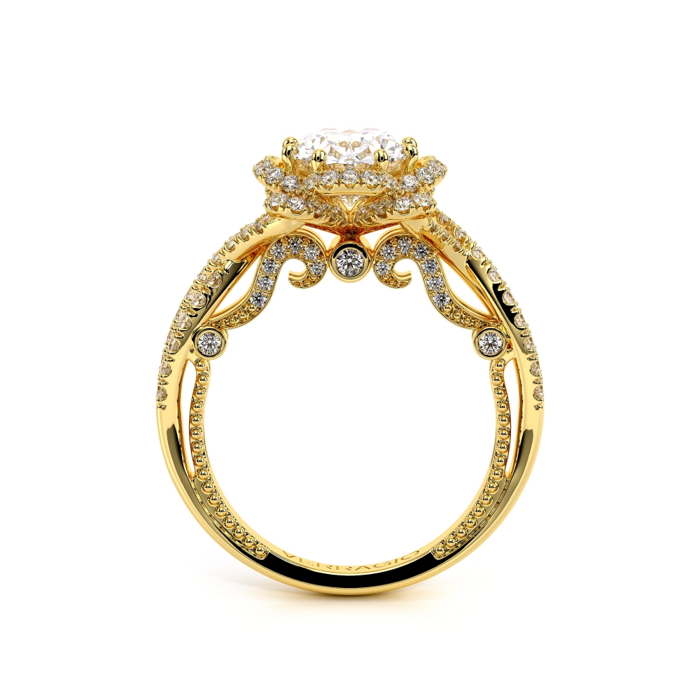 14K Yellow Gold INSIGNIA-7087OV Ring