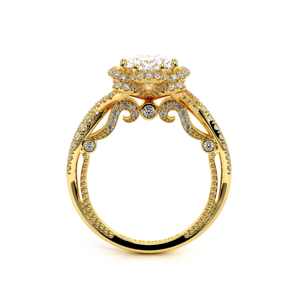 18K Yellow Gold INSIGNIA-7087OV Ring