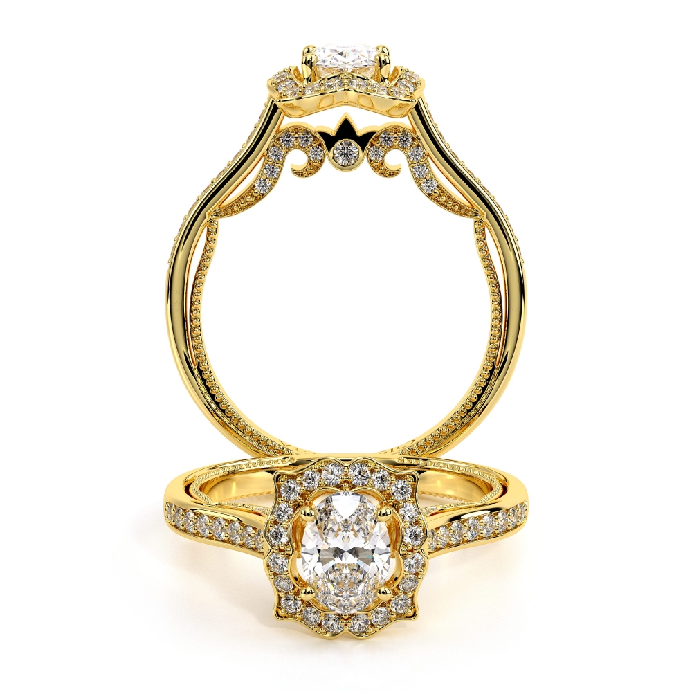 18K Yellow Gold INSIGNIA-7092OV Ring