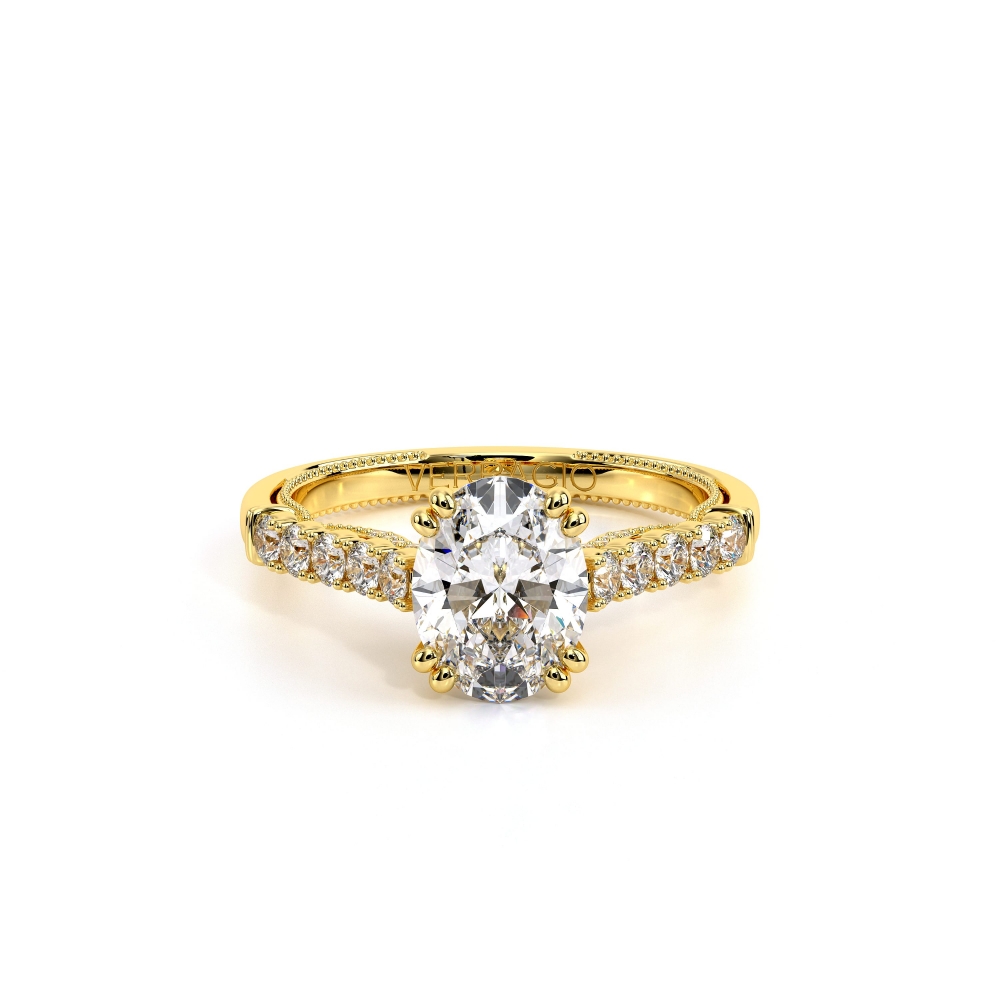 18K Yellow Gold INSIGNIA-7097OV Ring