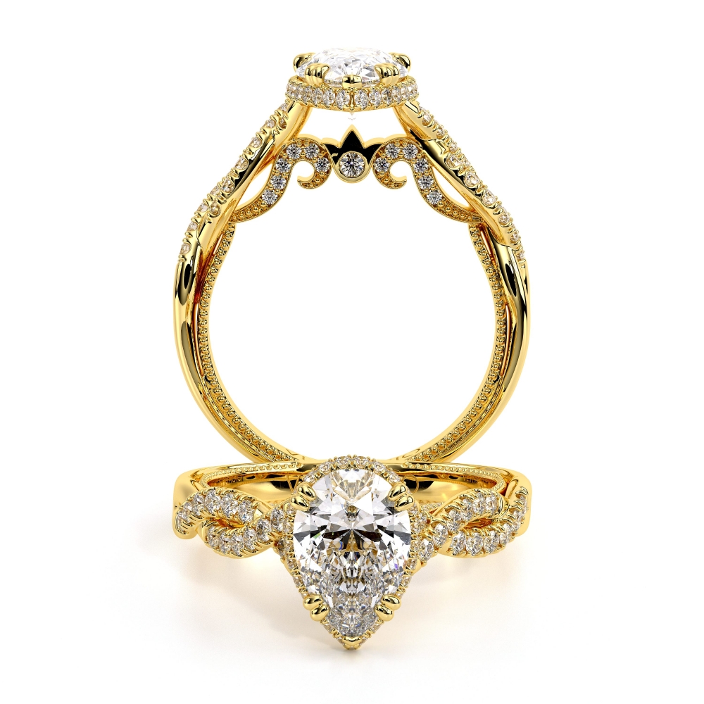 14K Yellow Gold INSIGNIA-7099PEAR Ring