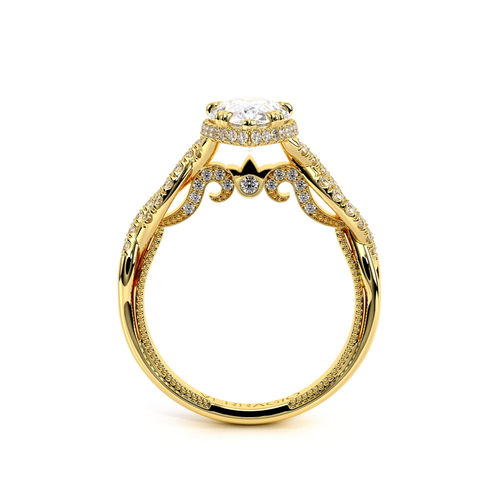 14K Yellow Gold INSIGNIA-7099PEAR Ring