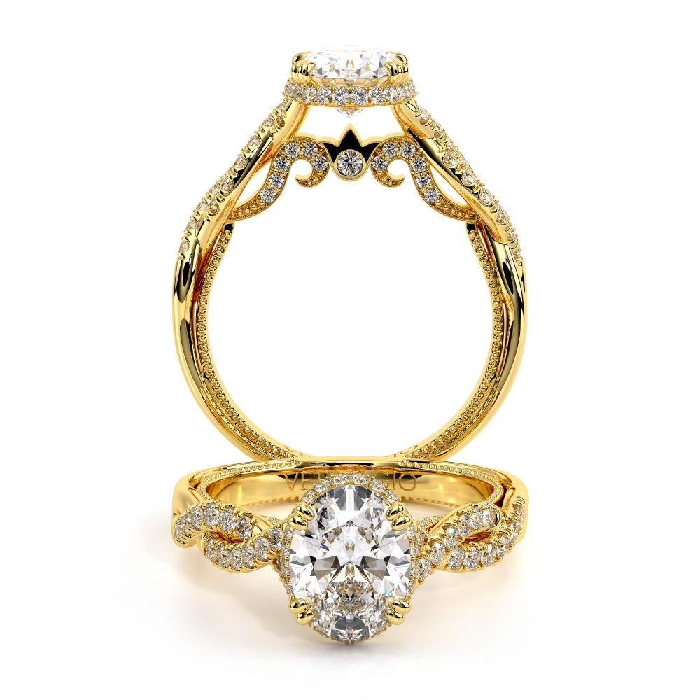 14K Yellow Gold INSIGNIA-7099OV Ring