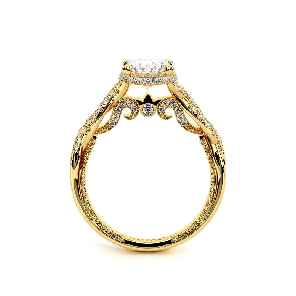 18K Yellow Gold INSIGNIA-7099OV Ring