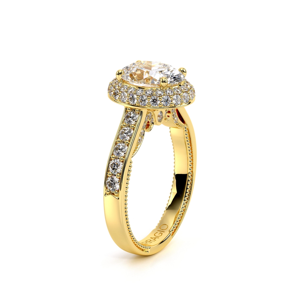 14K Yellow Gold INSIGNIA-7101OV Ring