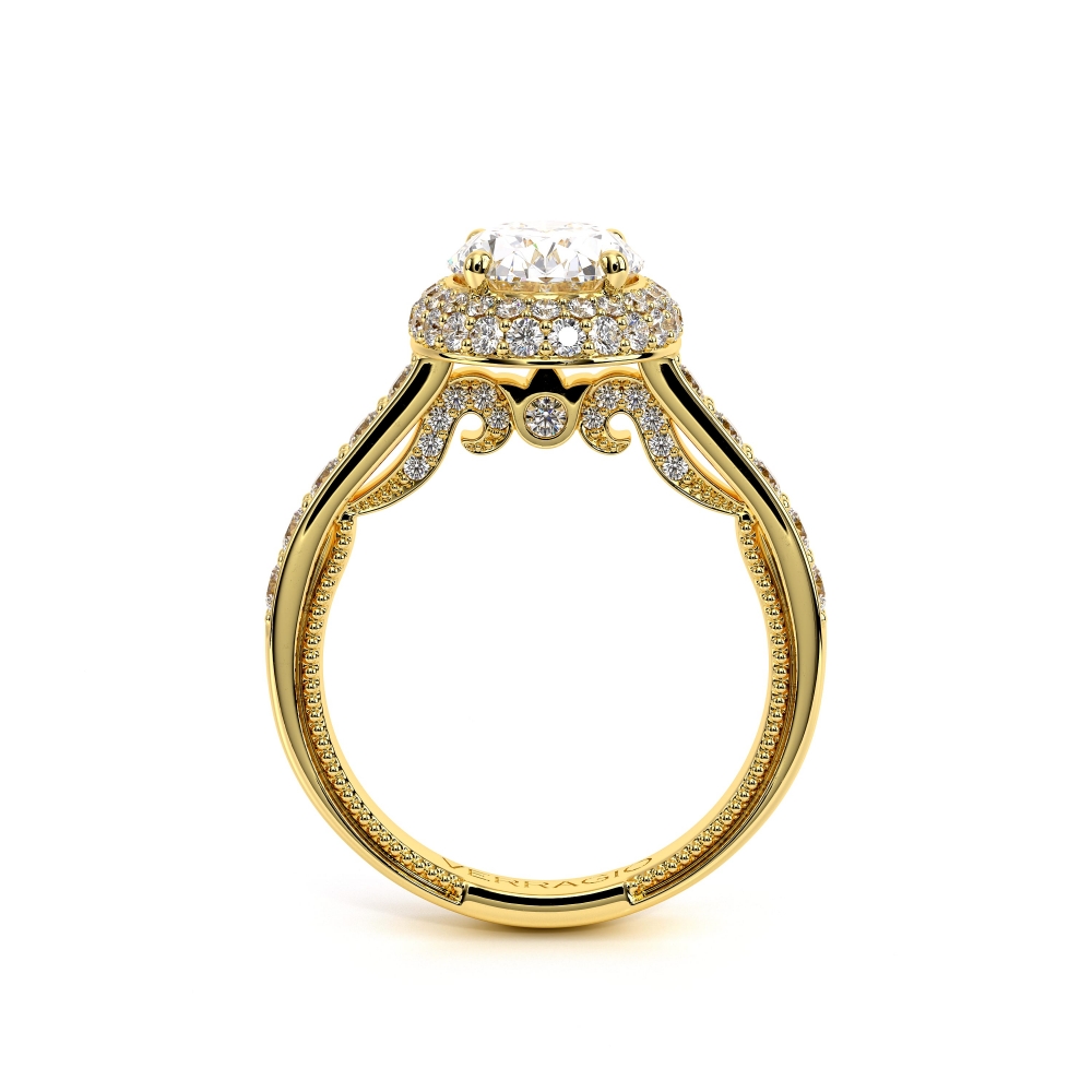 18K Yellow Gold INSIGNIA-7101OV Ring