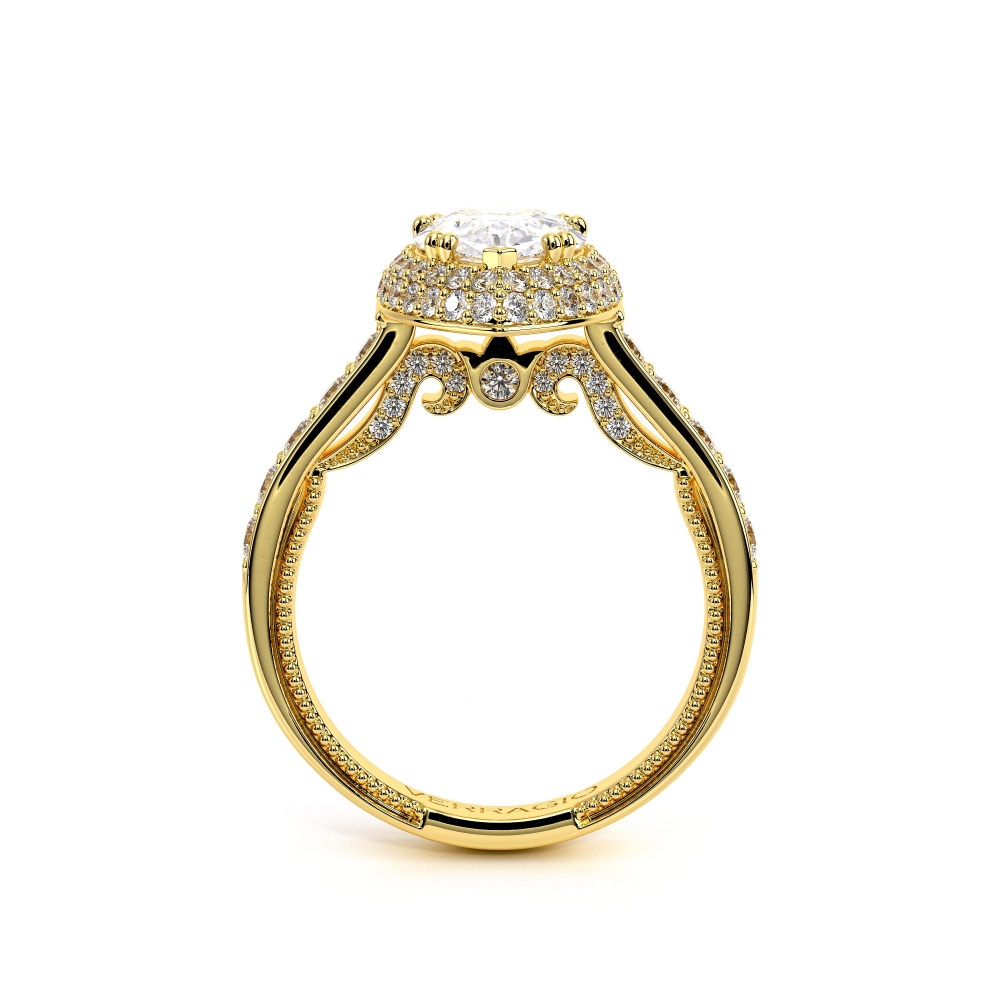 14K Yellow Gold INSIGNIA-7101PEAR Ring