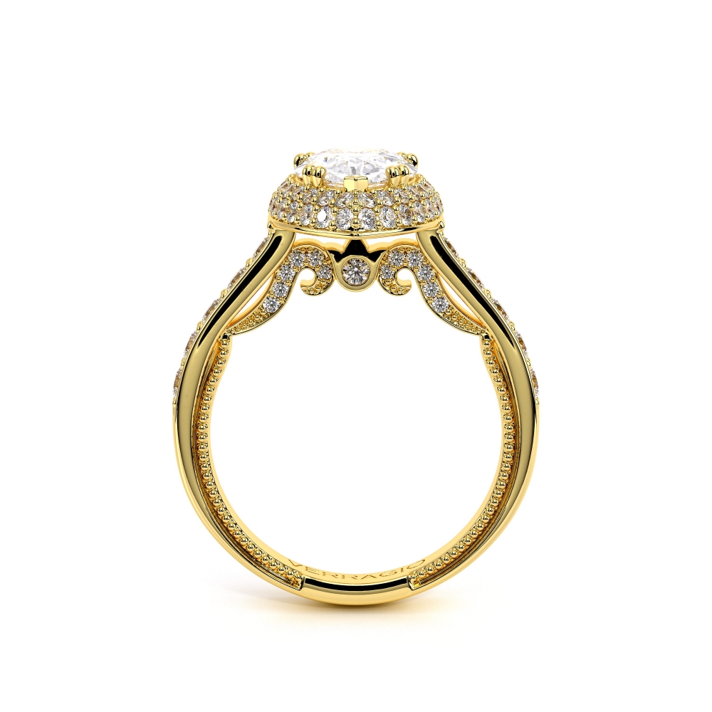 18K Yellow Gold INSIGNIA-7101PEAR Ring