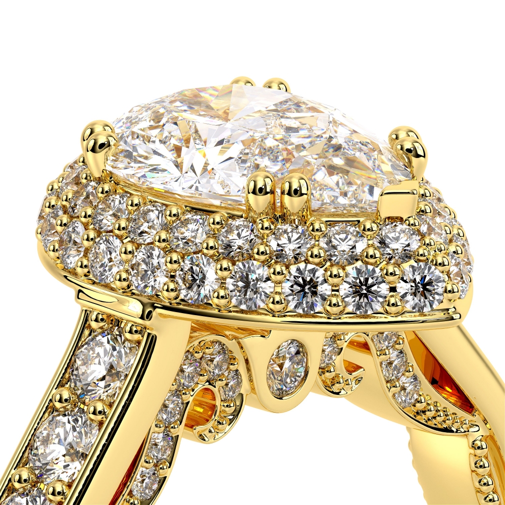 18K Yellow Gold INSIGNIA-7101PEAR Ring
