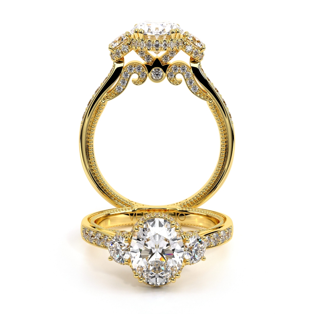 18K Yellow Gold INSIGNIA-7103OV Ring