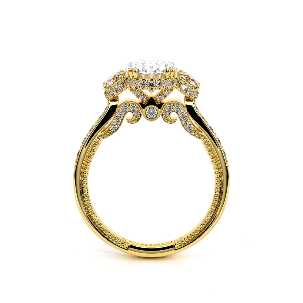 18K Yellow Gold INSIGNIA-7103OV Ring
