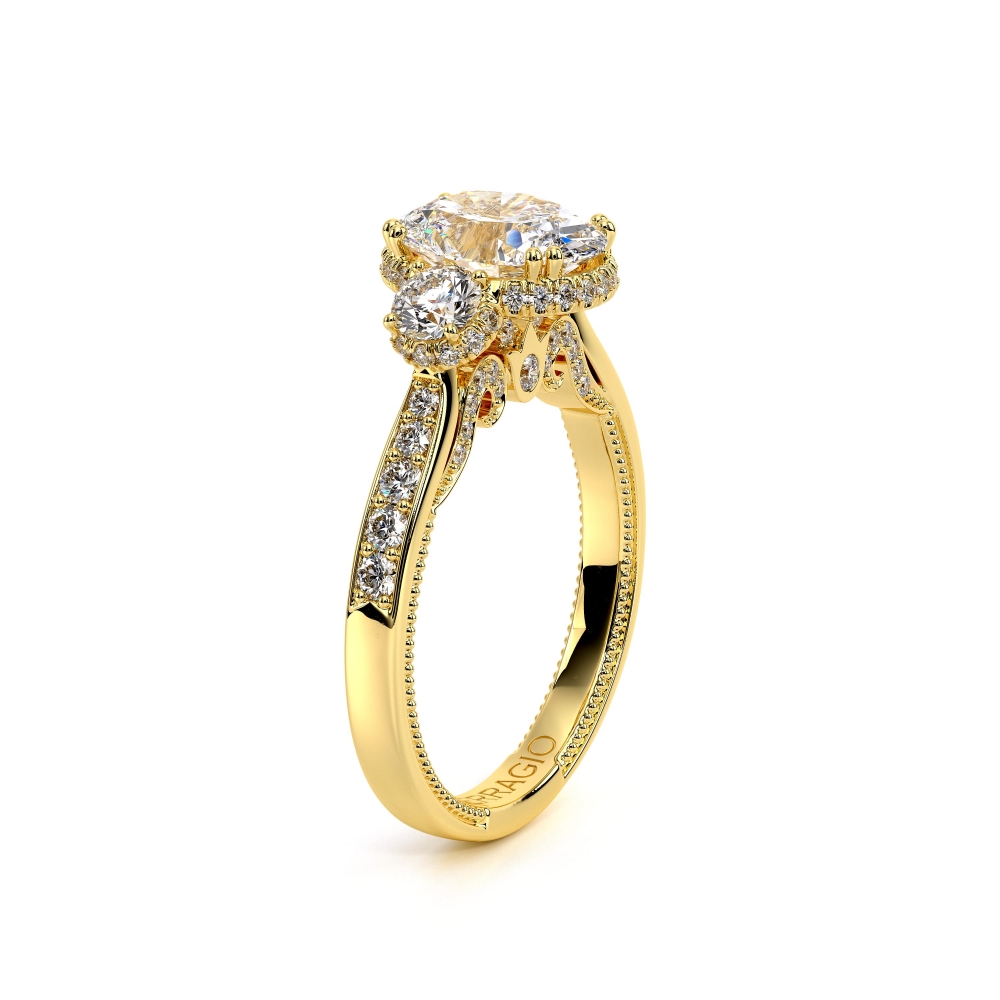 18K Yellow Gold INSIGNIA-7103OV Ring