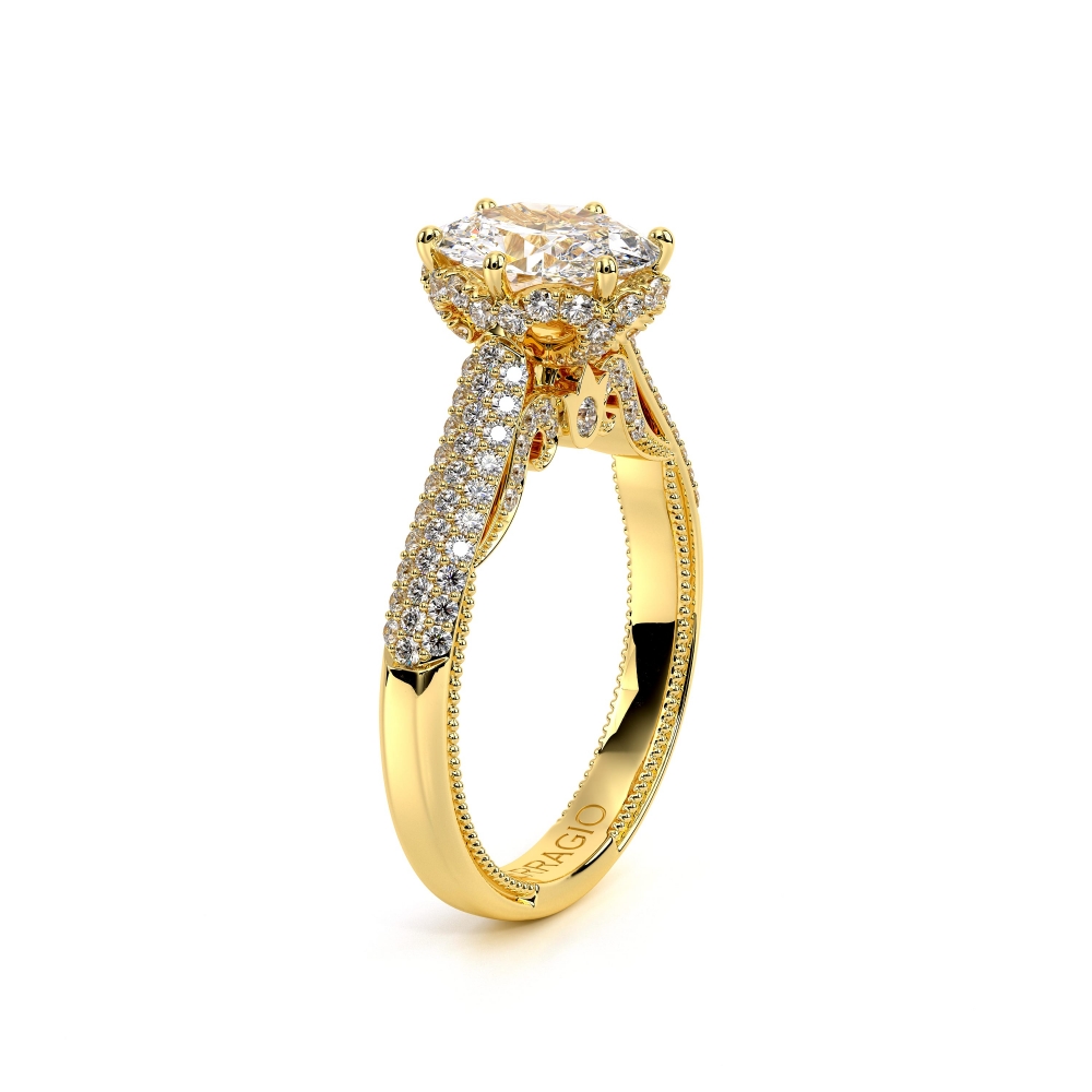 14K Yellow Gold INSIGNIA-7104OV Ring