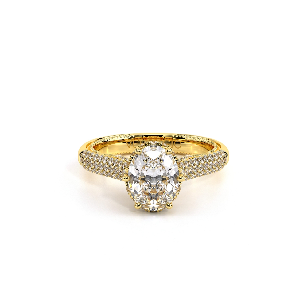 14K Yellow Gold INSIGNIA-7104OV Ring