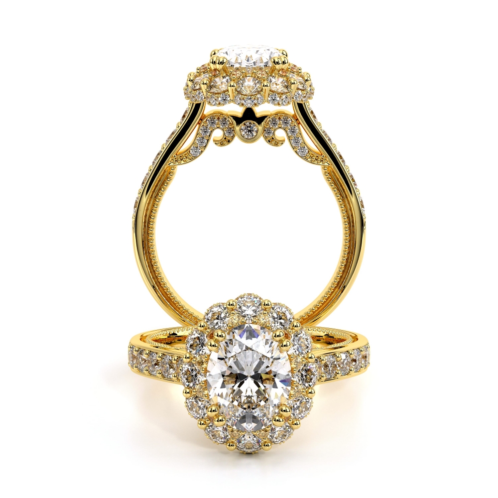 18K Yellow Gold INSIGNIA-7106OV Ring