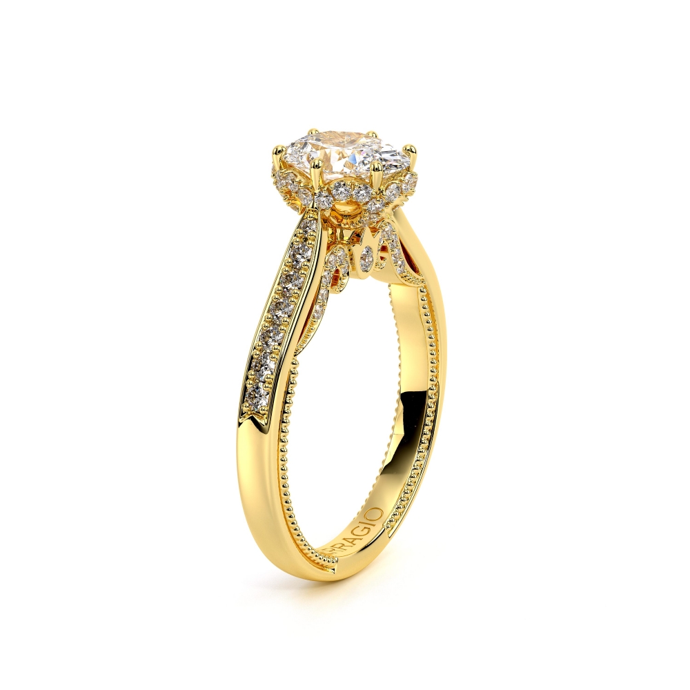 14K Yellow Gold INSIGNIA-7107OV Ring