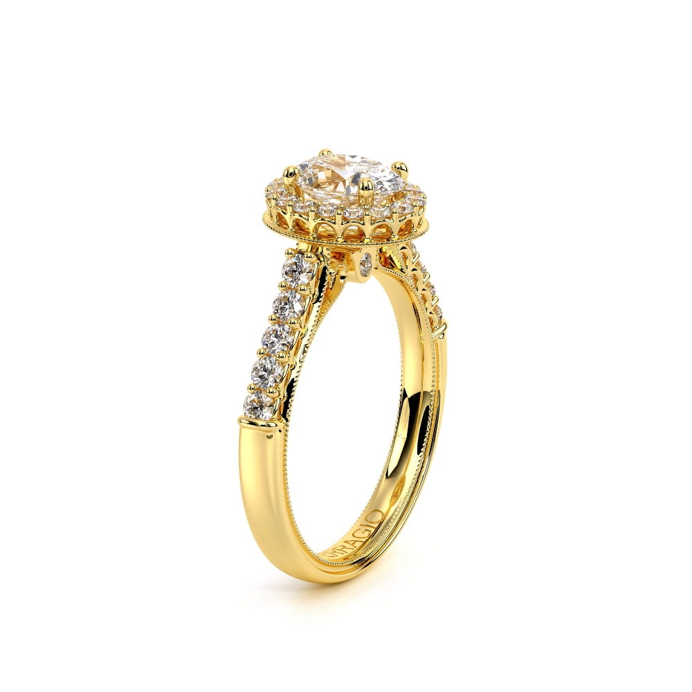 14K Yellow Gold Renaissance-903-OV Ring