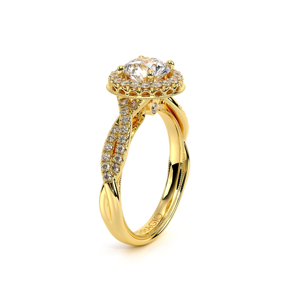 14K Yellow Gold Renaissance-918R7 Ring