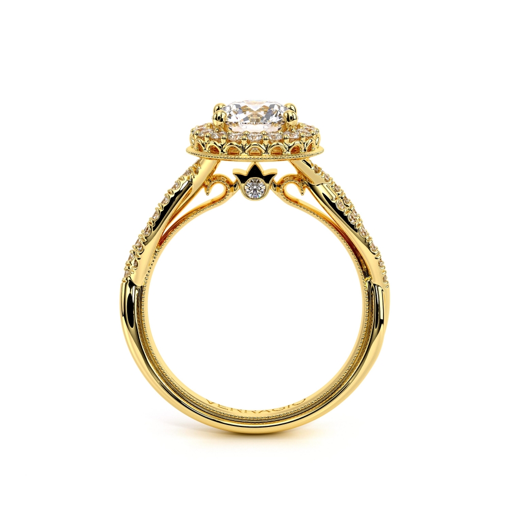 14K Yellow Gold Renaissance-918R7 Ring