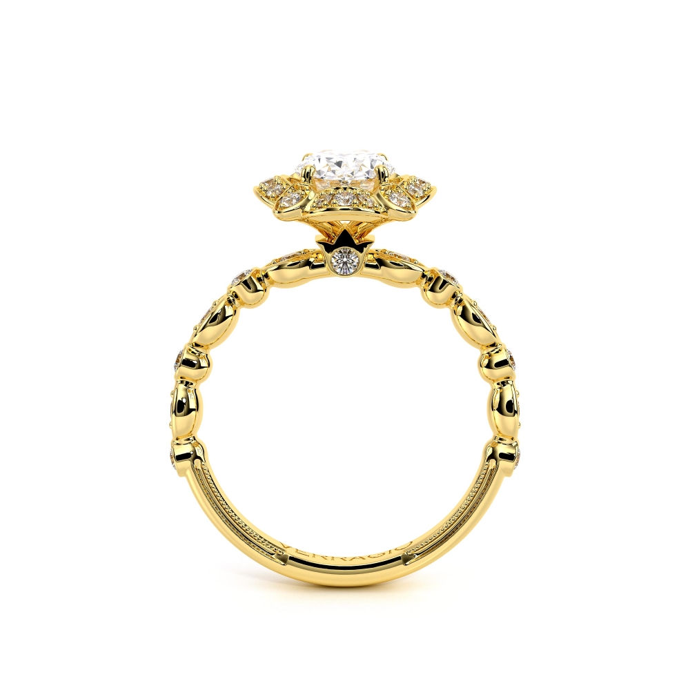 14K Yellow Gold Renaissance-977-BOV Ring