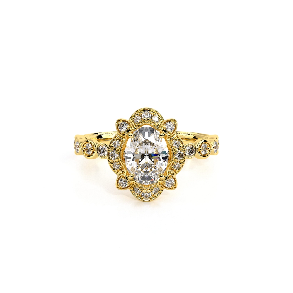 14K Yellow Gold Renaissance-977-BOV Ring