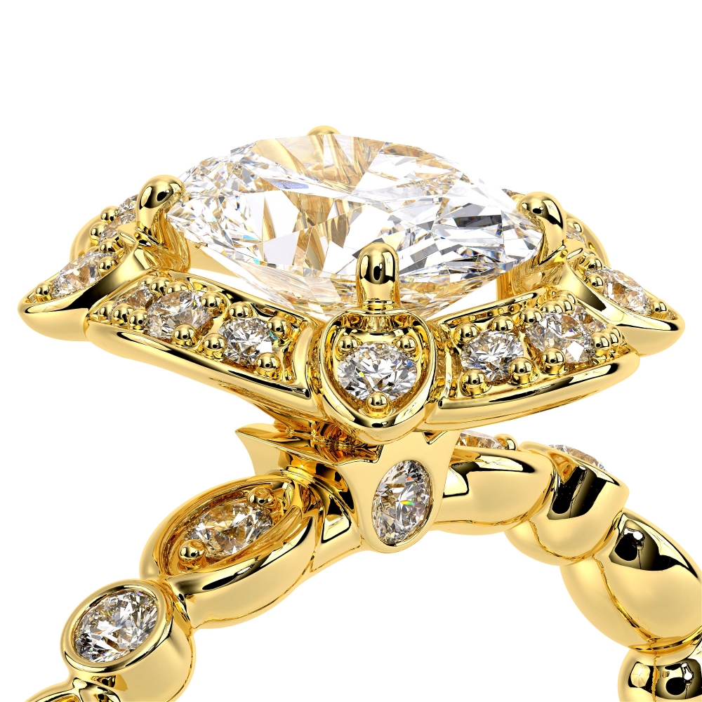 14K Yellow Gold Renaissance-977-BOV Ring