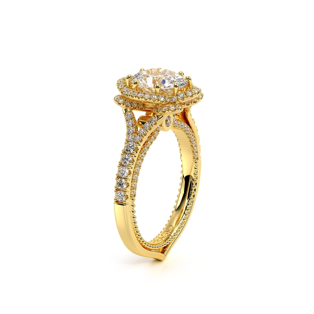14K Yellow Gold COUTURE-0444-OV Ring