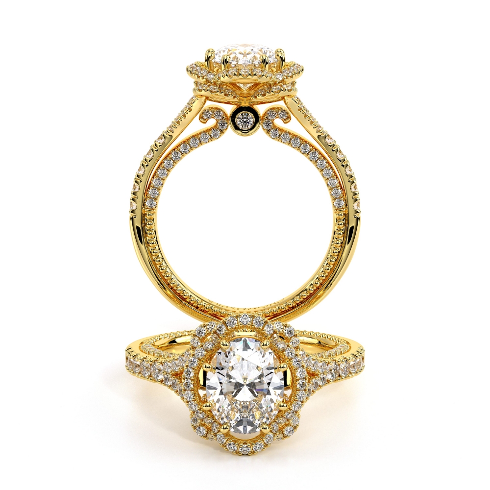 14K Yellow Gold COUTURE-0444-OV Ring