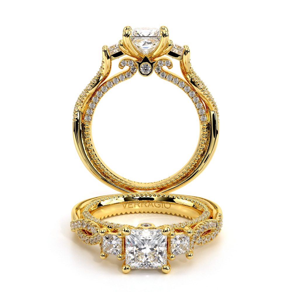 14K Yellow Gold COUTURE-0450P Ring