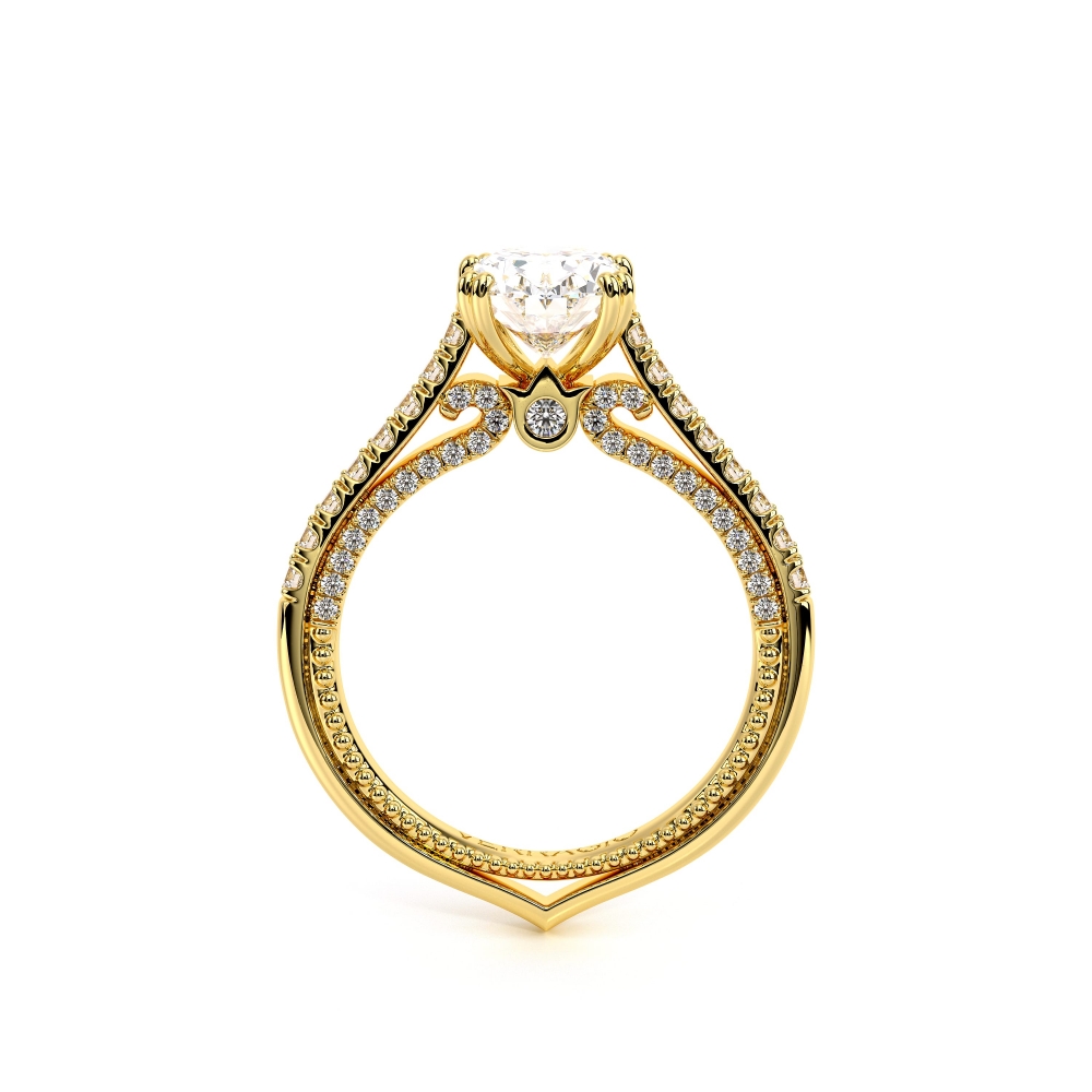 14K Yellow Gold COUTURE-0452OV Ring