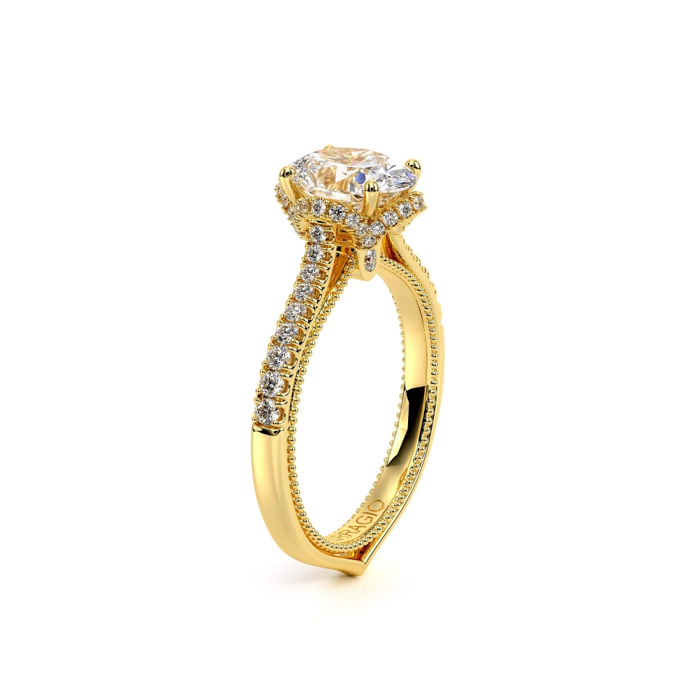 14K Yellow Gold COUTURE-0457OV Ring