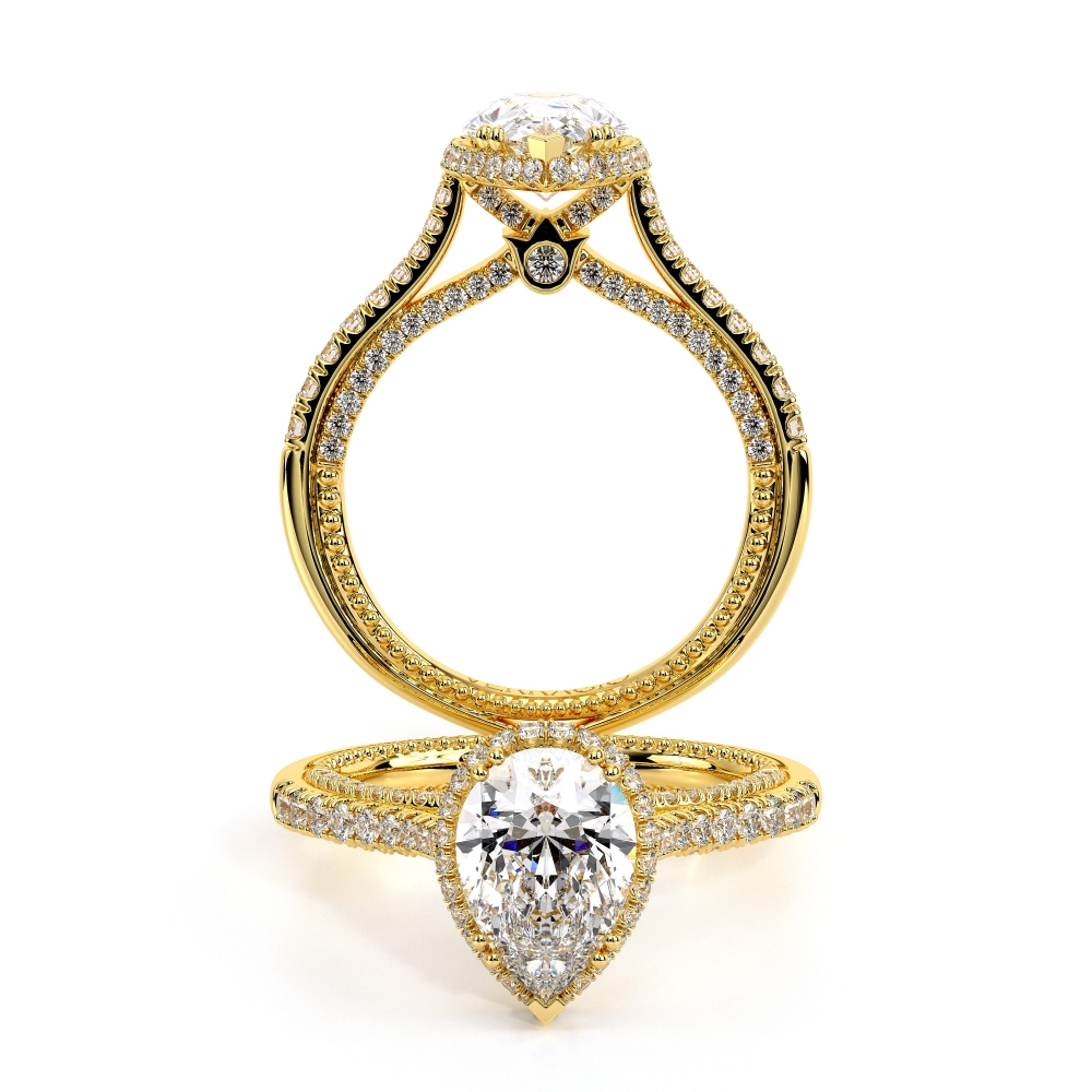 14K Yellow Gold COUTURE-0482PS Ring