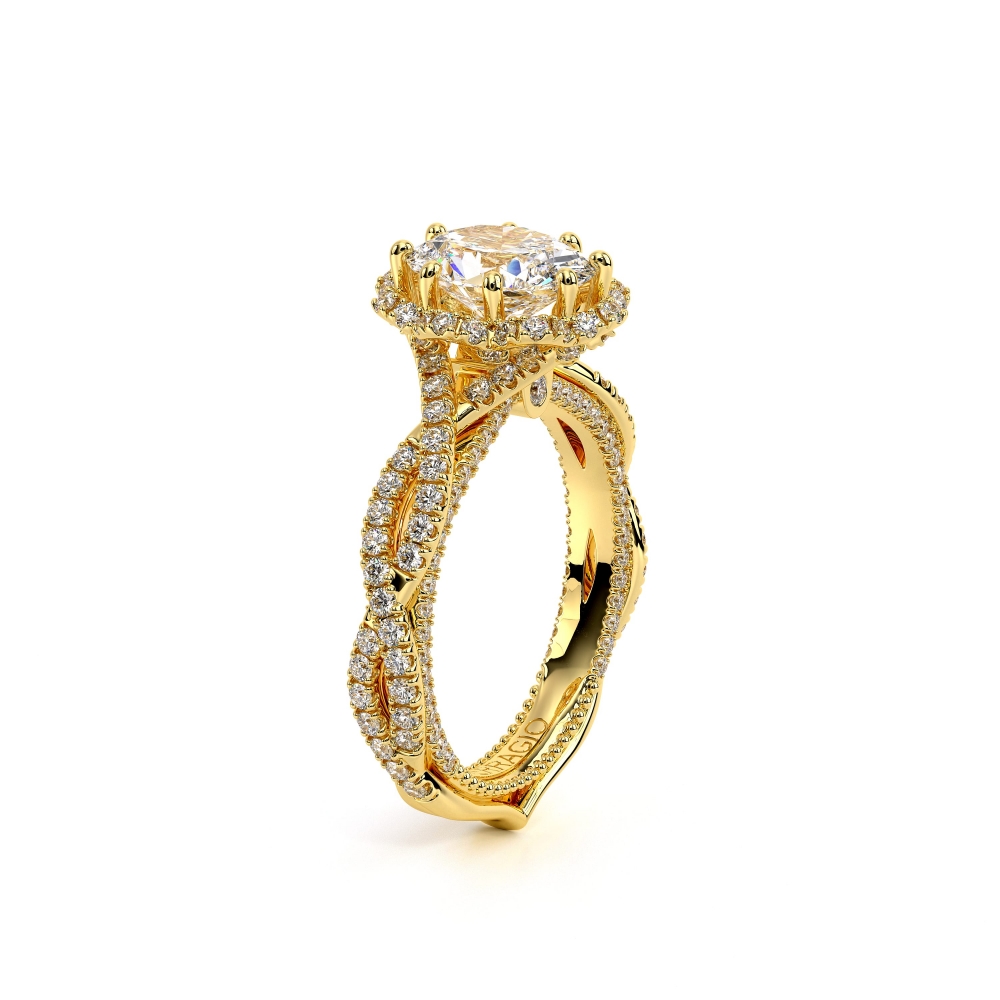 14K Yellow Gold COUTURE-0466OV Ring
