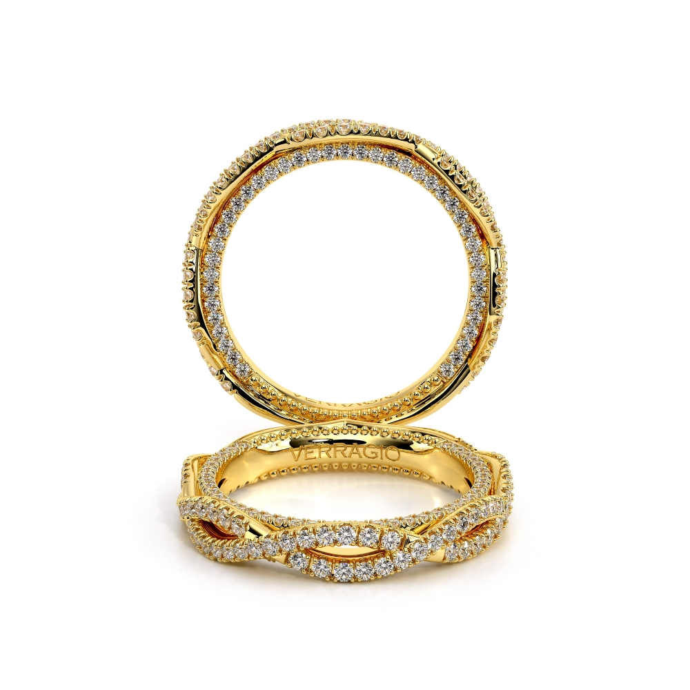 14K Yellow Gold COUTURE-0466W Band
