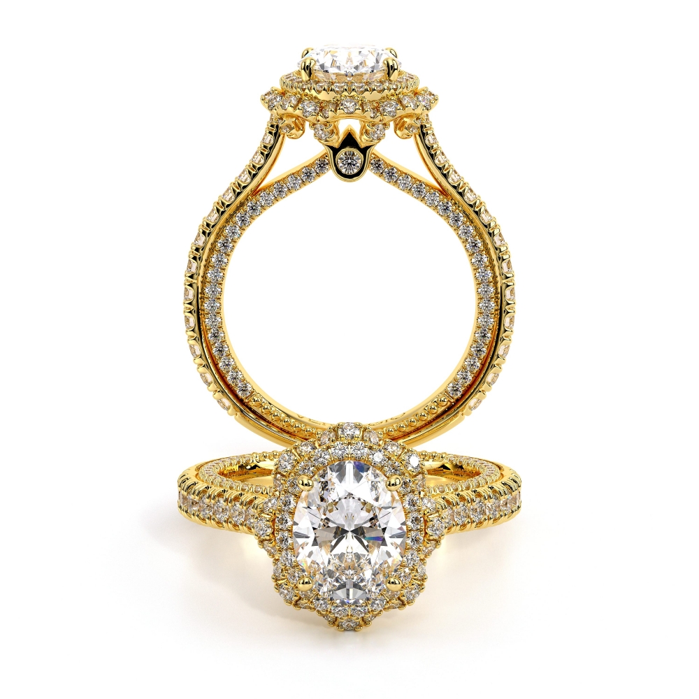 14K Yellow Gold COUTURE-0468OV Ring