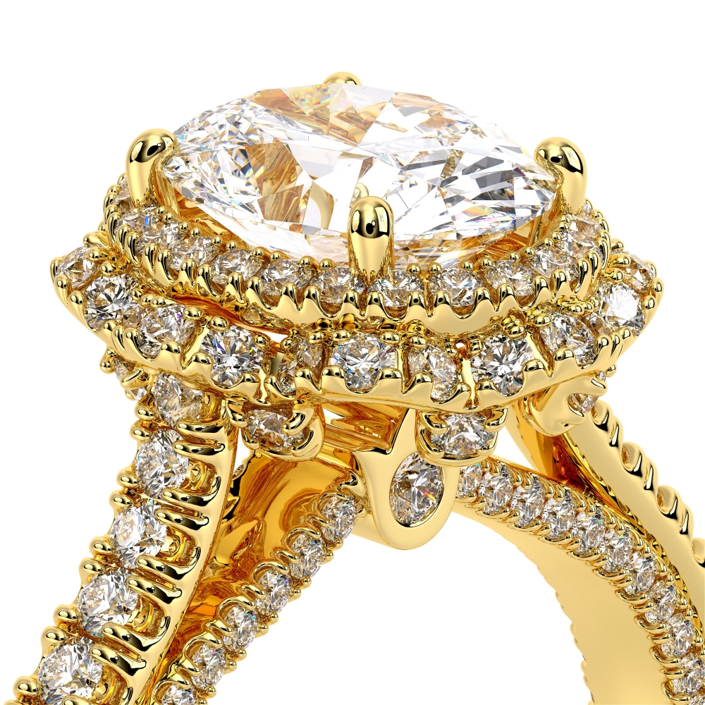 14K Yellow Gold COUTURE-0468OV Ring