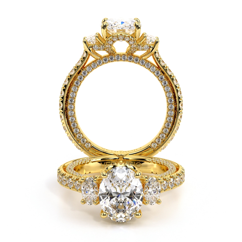 14K Yellow Gold COUTURE-0479OV Ring