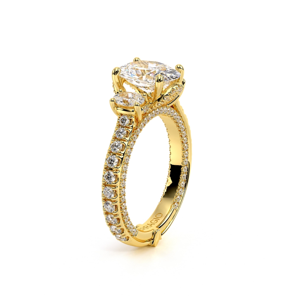 14K Yellow Gold COUTURE-0479OV Ring