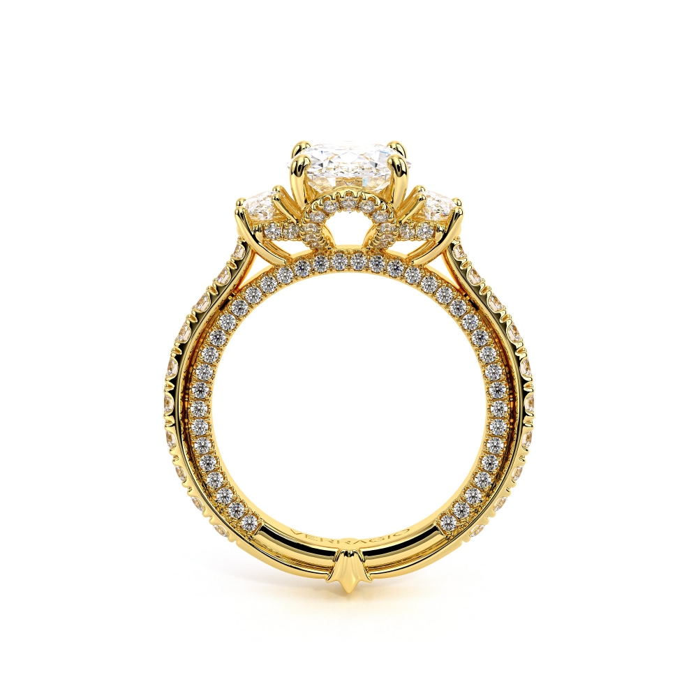 14K Yellow Gold COUTURE-0479OV Ring