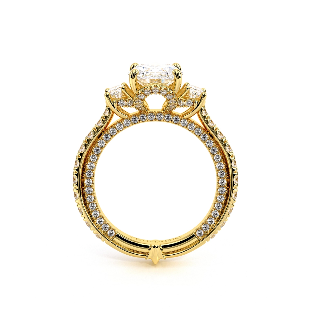 18K Yellow Gold COUTURE-0479OV Ring