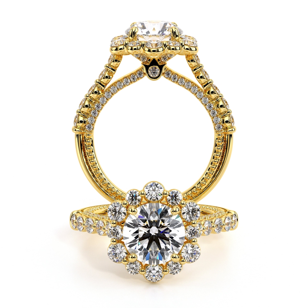 14K Yellow Gold COUTURE-0480 R Ring