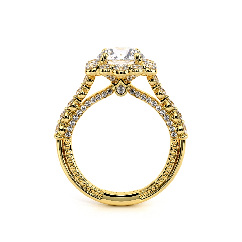 14K Yellow Gold COUTURE-0480 R Ring