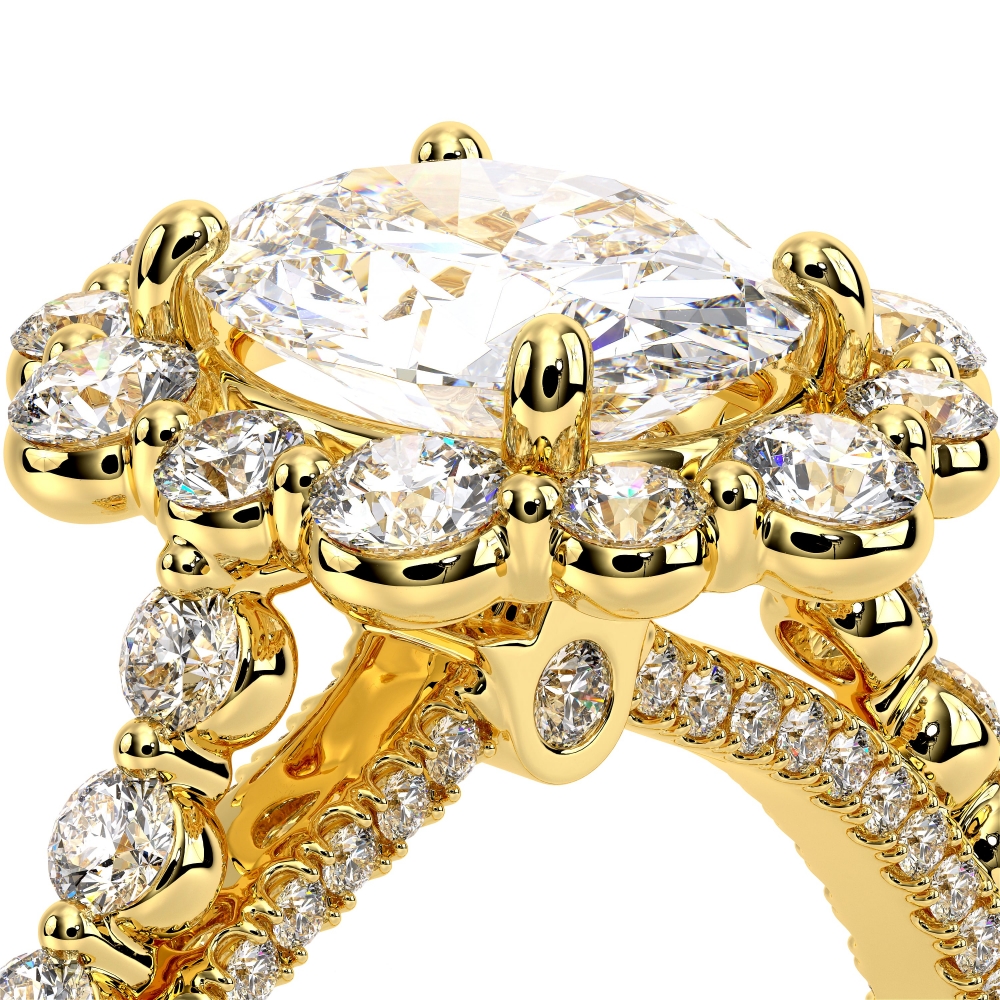 18K Yellow Gold COUTURE-0480 OV Ring