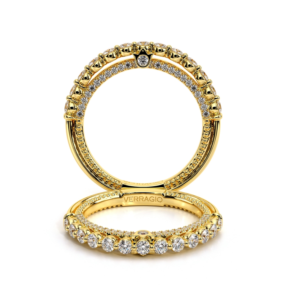 14K Yellow Gold COUTURE-0480 W Ring